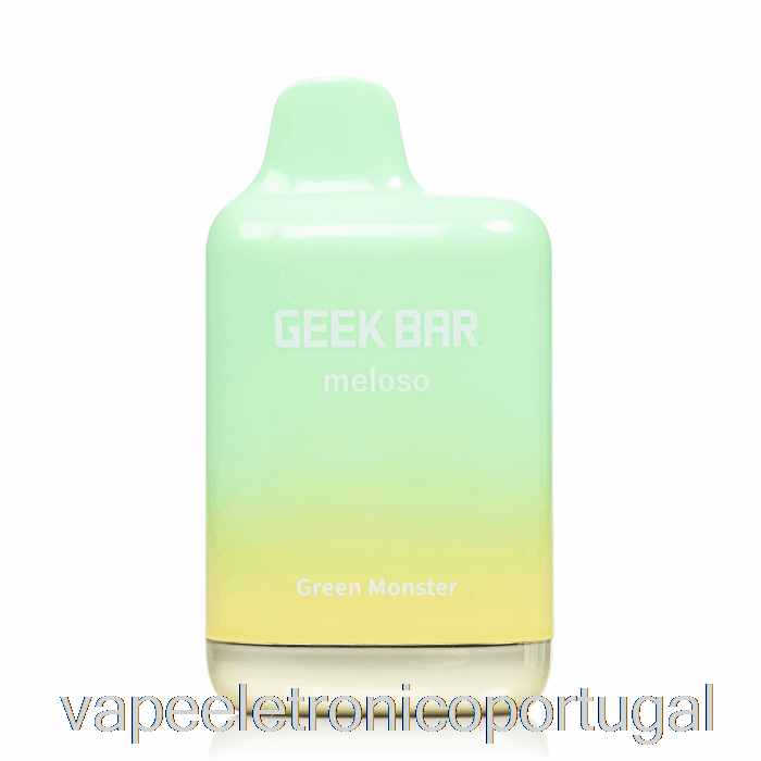 Vape Eletrônico Geek Bar Meloso Max 9000 Descartável Monstro Verde